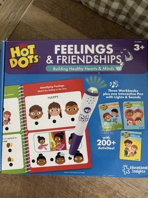 Hot Dots Feeling and Friendships Learning Activities Opened Box