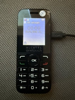Alcatel OneTouch 1066D - Schwarz, ohne Simlock