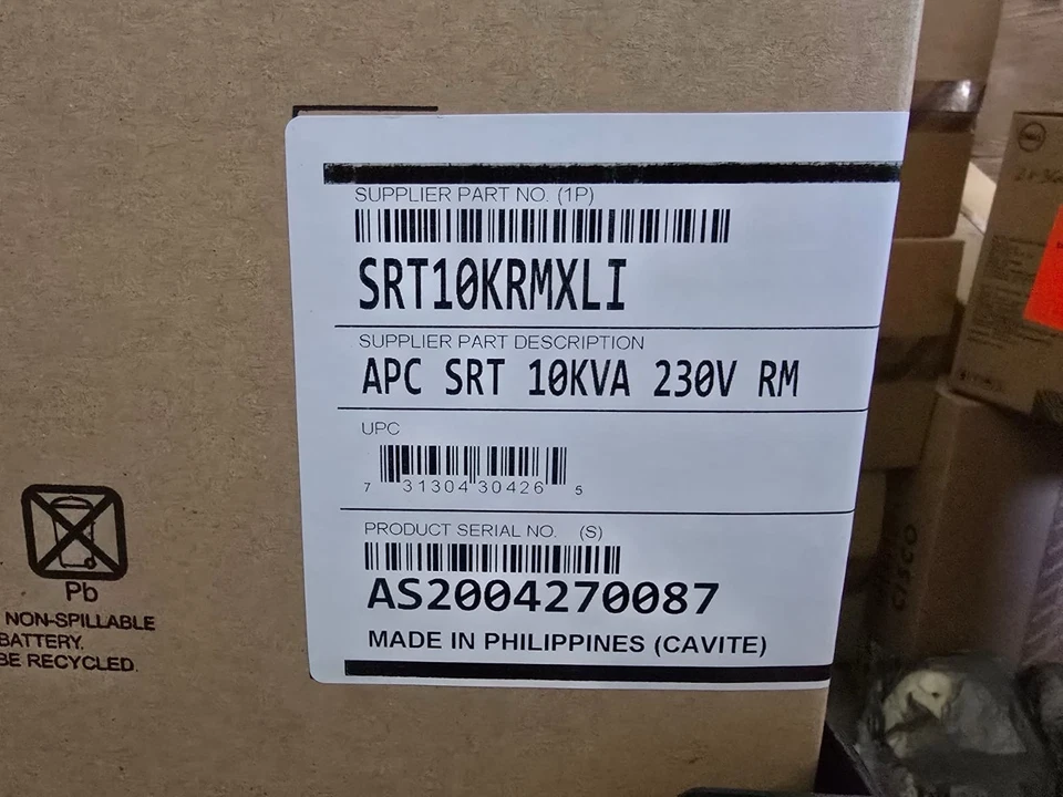 APC SRT10KRMXLI Smart UPS SRT 10000va RM - Image 2 of 2