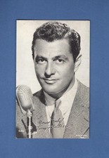 TONY MARTIN, Entertainer ~ 1950-60s Exhibit Supply Co/ESCO | Made in USA card A
