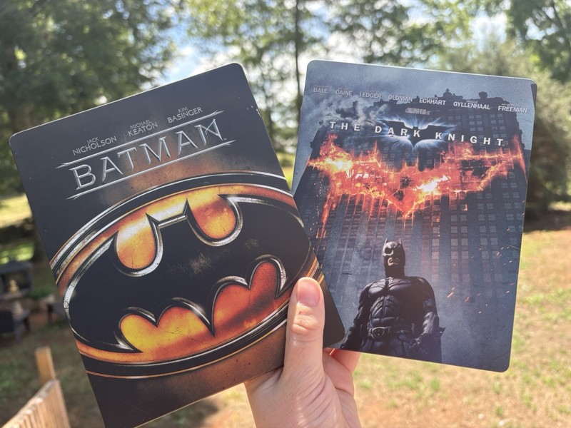 Batman & The Dark Knight Steelbook Blu Ray