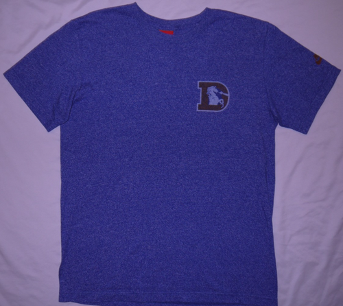 Denver Broncos NFL Nike Heather Royal Historic Logo Retro T-Shirt Herren Gr. L - Bild 2 von 4