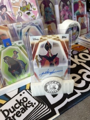 Topps Neon Eitch Jafar Actor Auto /99