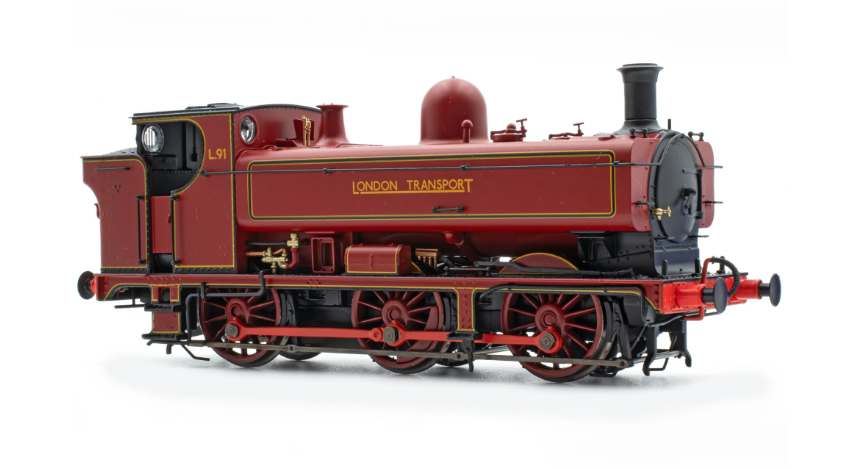 ACCURASCALE STEAM ACC2889-EXL-DCC 5700 Class - L91 - London Transport Maroon-...