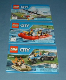 TOWN: CITY STARTER SET 60086 - LEGO - 2015 - USED CONDITION