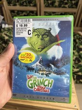 Dr. Seuss' How the Grinch Stole Christmas DVD, 2001, Full Screen 