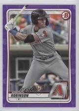 2020 Bowman Prospects Purple 230/250 Kristian Robinson #BP-27 4fv