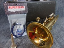 Bundy Cornet Clean READY TO PLAY Beginner Case, Mouthpiece Care Kit