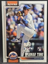 2026 Topps Series 1 Celebration Jonah Tong (RC) #4 Hidden Mascot SSP NY METS