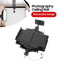 Retractable Drop Pantograph Studio Photography Ceiling Rail Light Holder 200cm