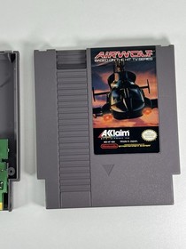 Airwolf for Nintendo NES by Acclaim Cart and Sleeve only Cleaned and Play Tested