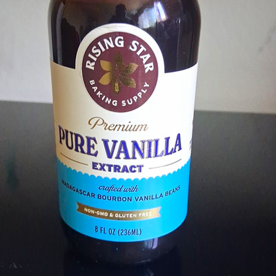 Rising Star Premium Pure Vanilla Extract Madagascar 8 fl oz Non-GMO