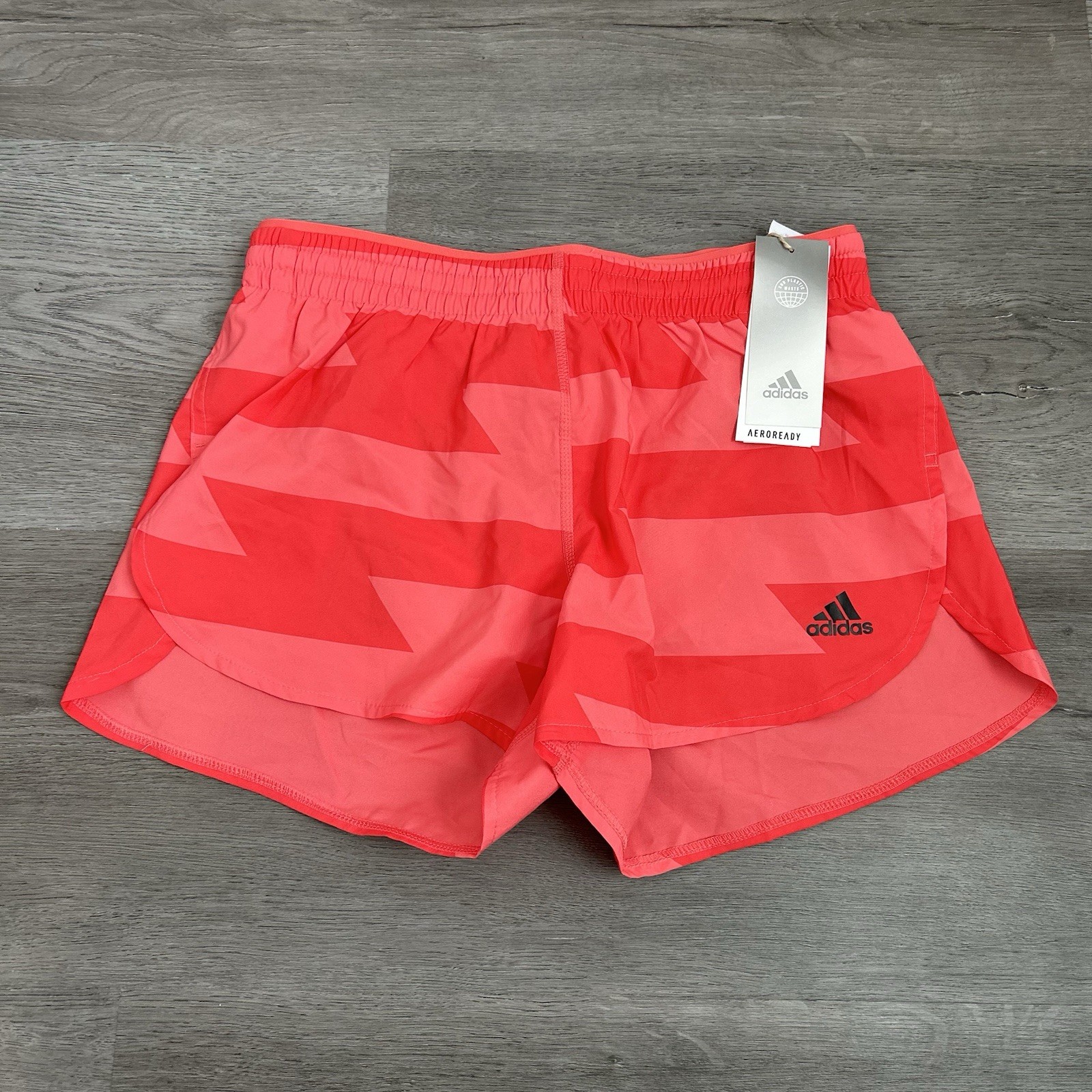 NWT adidas Run Fast Split Women's Running Shorts Pink Xs 3 Inch Lined