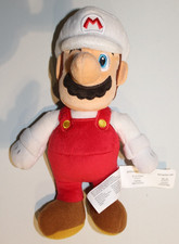 Super Mario All Star Collection Red White FIRE MARIO 9" Plush 2021 Nintendo