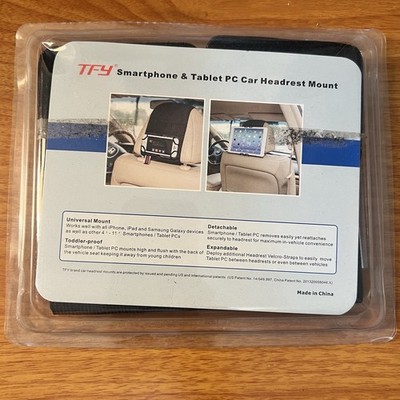 TFY New Smartphone & Tablet PC Car Headrest Mount
