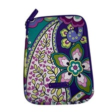 Vera Bradley Purple Floral Neoprene eReader/iPad Sleeve Case