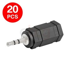 20PCS 3.5mm Stereo Male Plug to 2.5mm Stereo Female Jack Audio Adapter Converter