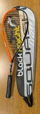 Signed Black Knight Squash Racket With Case