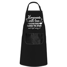 Kitchen Apron Homemade with Lover in Other Words I Homemade With Love Apron