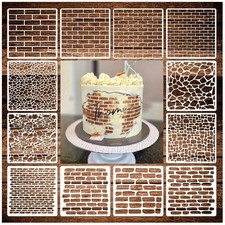 12pcs 6"x6" Reusable Washable Stencils – Spray Paint & Art Projects