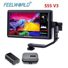 FEELWORLD S55 V3 6 Inch Camera DSLR Field Monitor 1920x1080 IPS LUT 4K HDMI
