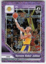 2024-25 Donruss Optic #228 Kareem Abdul-Jabbar BASKETBALL Los Angeles Lakers