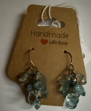 Paparazzi Dangling  Azura , small crystal lig...