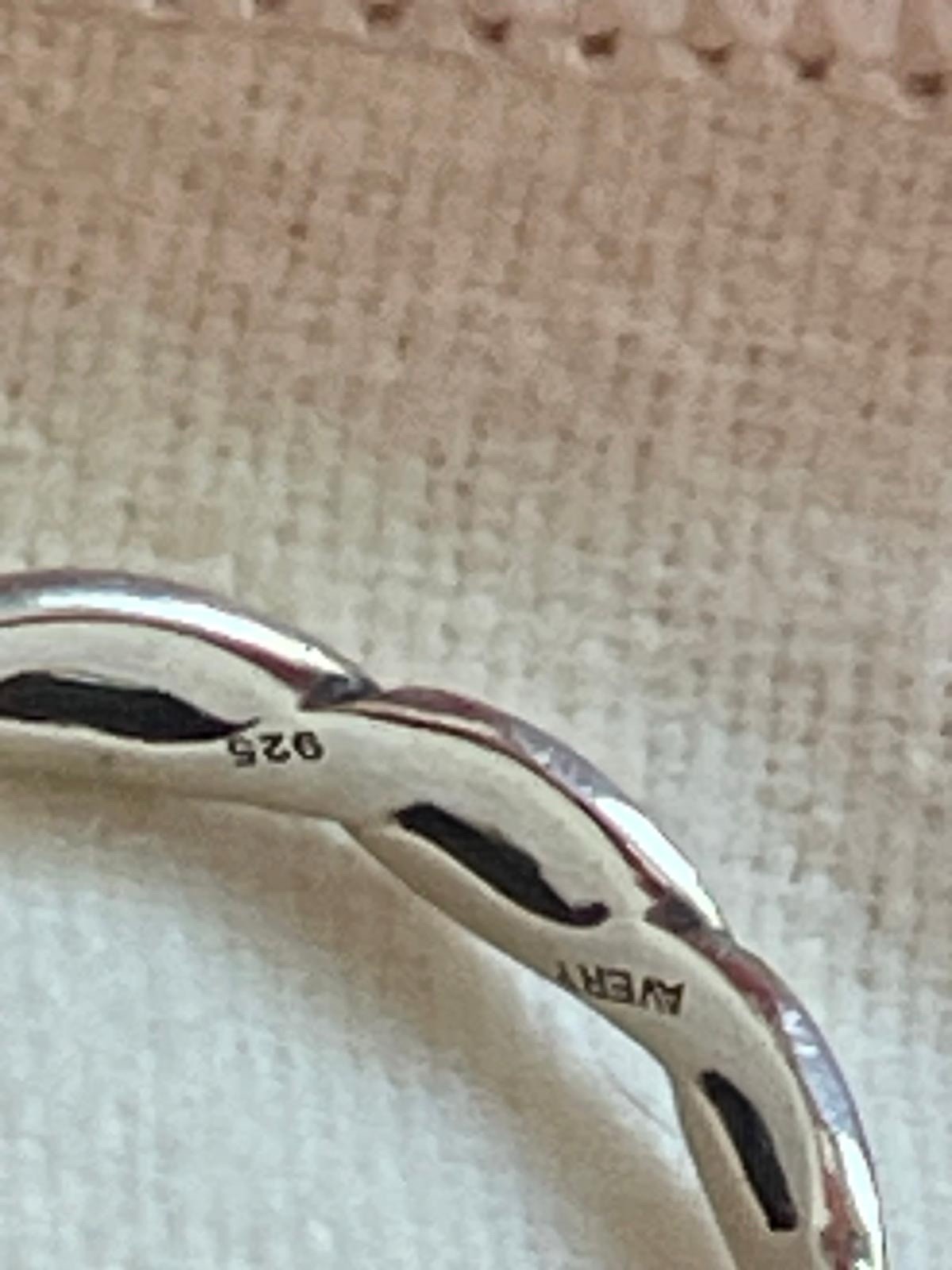 James Avery Twisted Wire Dangle Ring With Charm - image 4