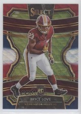 2019 Panini Select Concourse Tri-Color Prizm 162/199 Bryce Love #50 hc9