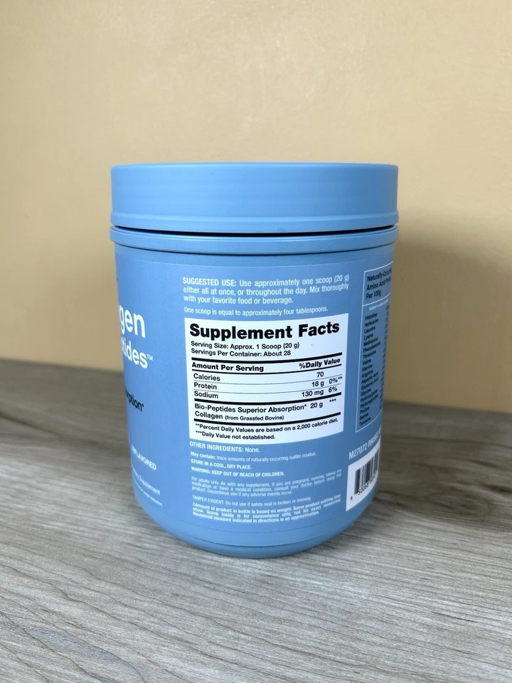 Bio péptidos de colágeno Neocell Protien - alimentado con pasto - absorción superior - 30/04 Foto 2 de 3