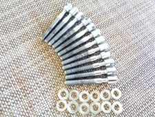 1980s SONOR FORCE 3000 12 RACK TOM DRUM T-RODS+12 PLASTIC WASHERS GERMANY V.GOOD