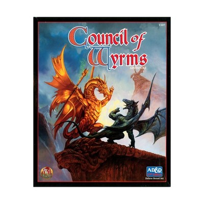 TSR AD&D 2. Auflage Rat Der Wyrms VG+/NM