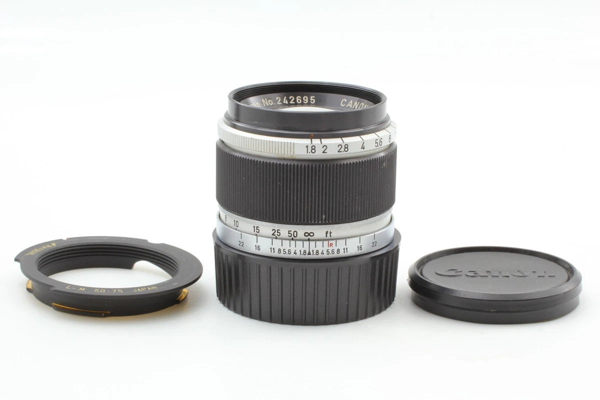 50mm Focal f/1.8 L39 Mount Camera Lenses for sale | eBay