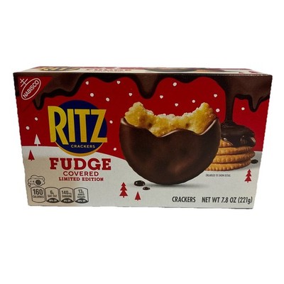 Nabisco Ritz Fudge Covered Limited Edition Crackers 7.8oz New | eBay