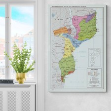Ethnographic Map of Mozambique – Ethnic Groups, Languages & Tribal Regions