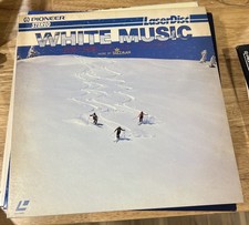 White Music Laserdisc Music By Talizman Pioneer Stereo Vintage LD