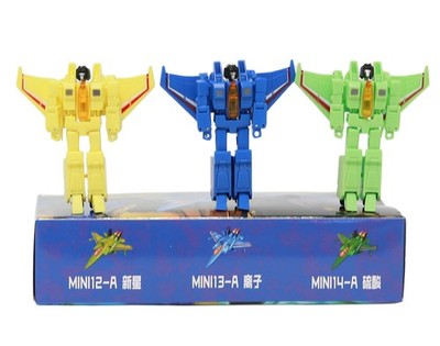 Galaxy Toys MINI-12A Nova Storm MINI-13A Ion Storm MINI-14A Acid Storm Set Rainm