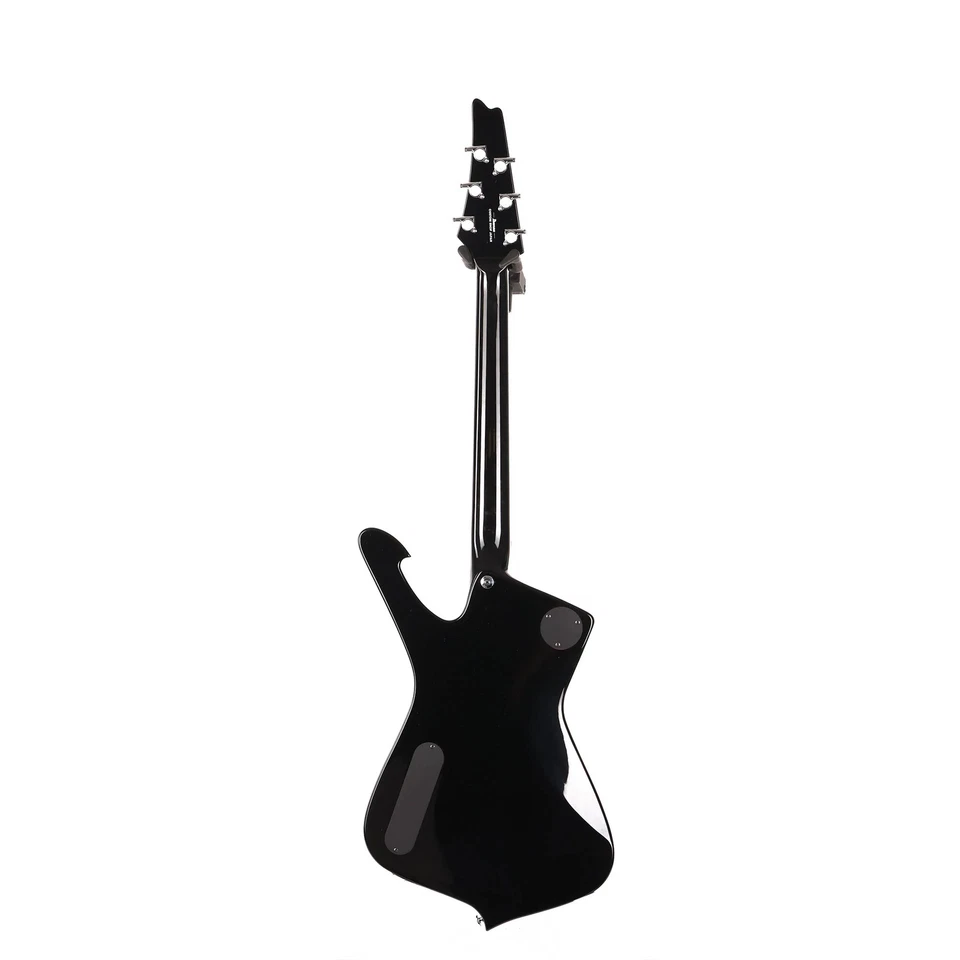 Guitarra Ibanez Paul Stanley PS3CM Signature Negro Acrílico Espejo agrietado Foto 3 de 4