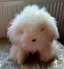Vintage Chosun (no tag) 80's  Old English Sheep dog plush Ex condition Rare
