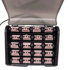 Remington H-9000 20-pc Hot Rollers Hair Curlers w/ Clips 850 Watt Tested Works