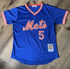 New York Mets David Wright #5 Mitchell & Ness Batting Practice Jersey Adult M