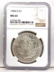 1904 O Morgan Silver Dollar NGC MS63 6799469-080