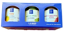 Kuze Fuku & Sons Premium Spreads  Combo -Purple Sweet Potato, Matcha, Yuzu Fruit