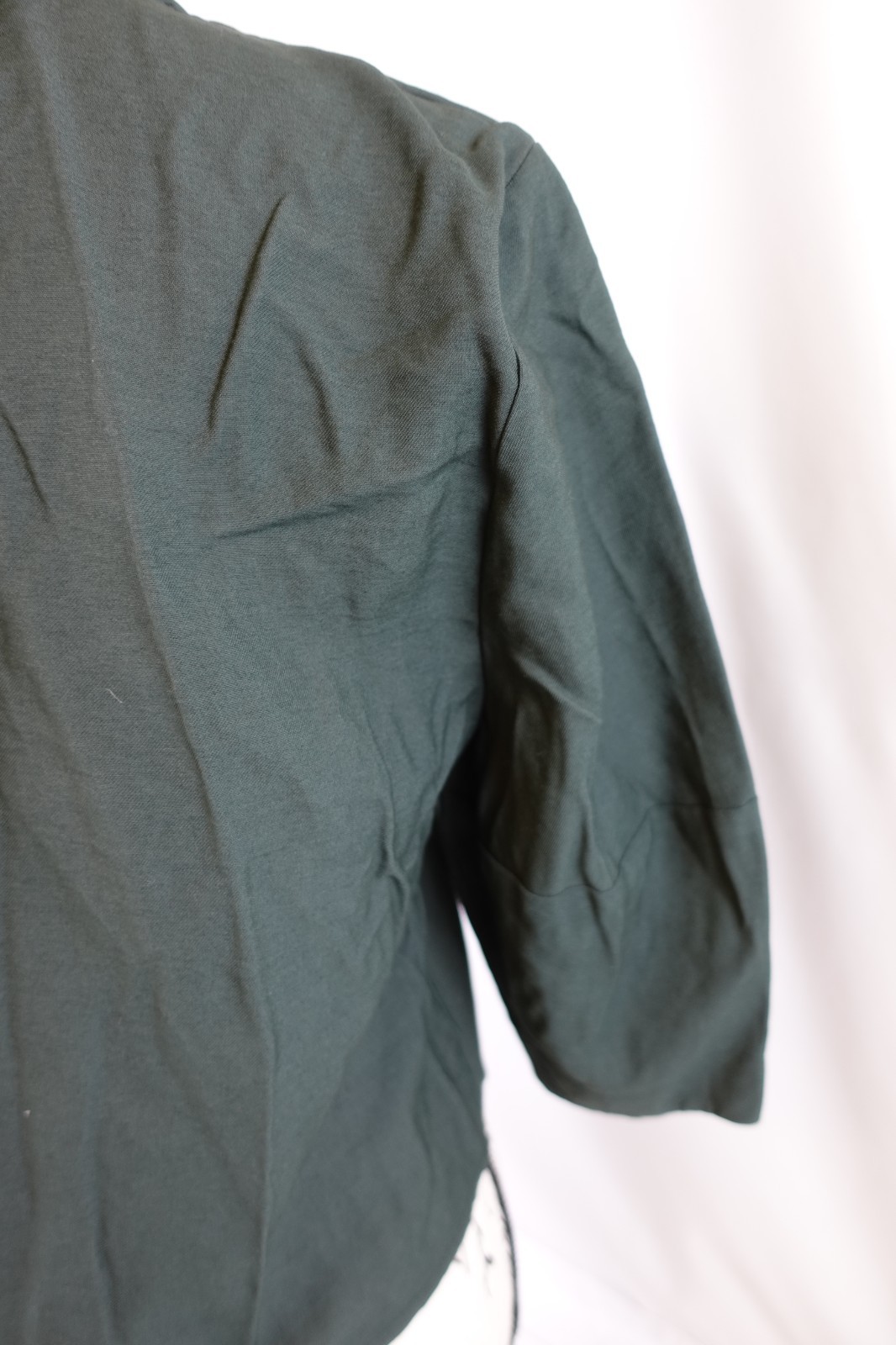 Th SEI Womens Snap Button Blazer Jacket Green Siz… - image 16