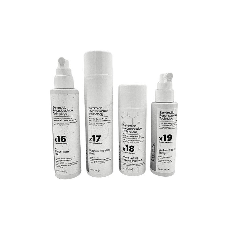 Kit Biomimetic Reconstruction Raywell 4 produits traitement anti-casse