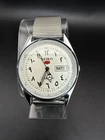 JAPAN VINTAGE REFURBISHED SEIKO 5 AUTOMATIC 6309A MENS WHITE WATCH a442604-1 USA