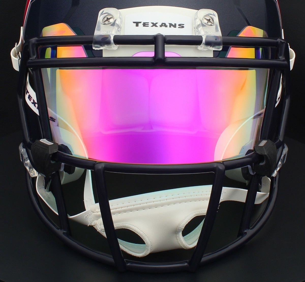 Pink Football Helmet Visor Nfl Pink Football Visors HOUSTON TEXANS