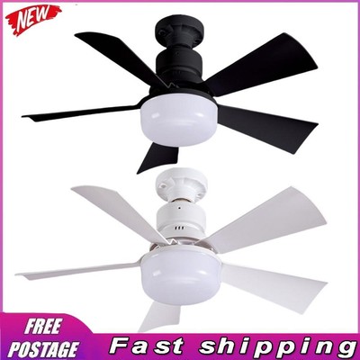 Modern Ceiling Fan with LED Light Remote Control Silent Ceiling Fan for Bedroom