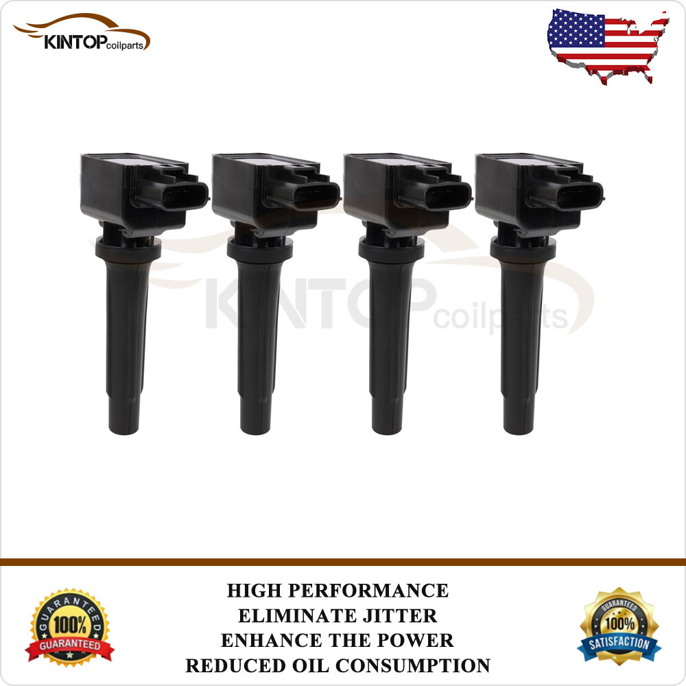 4x Ignition Coils For Mazda 3 2.0L 2012-22 2.5L 2014-24 Mazda 3
