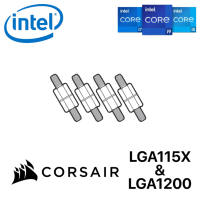 Corsair iCue Capellix Intel 115X 1200 Mounting Standoff Screws